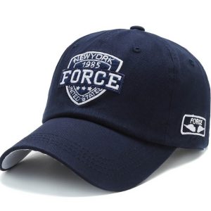 Бейсболка кепка чоловіча синього кольору з логотипом New York Force
