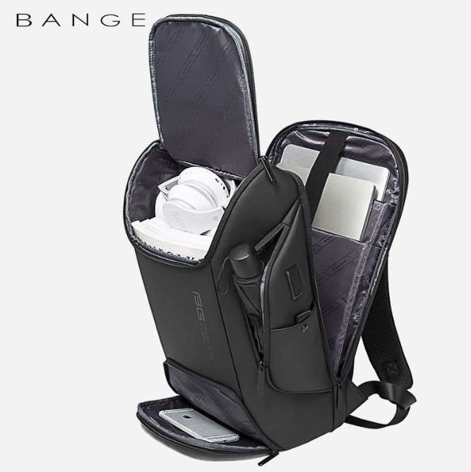 Рюкзак міський Bange BG-7267 чорного кольору 25л